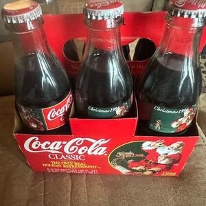 Coca-Cola Classic Bottles with Red Packaging